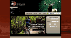 Desktop Screenshot of elkwaterlakelodge.com